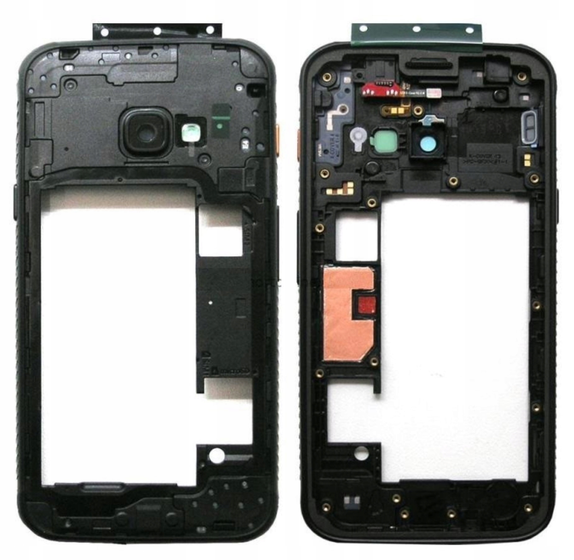 Org Korpus ramka do Samsung Galaxy Xcover 4s, szary/czarny G398F