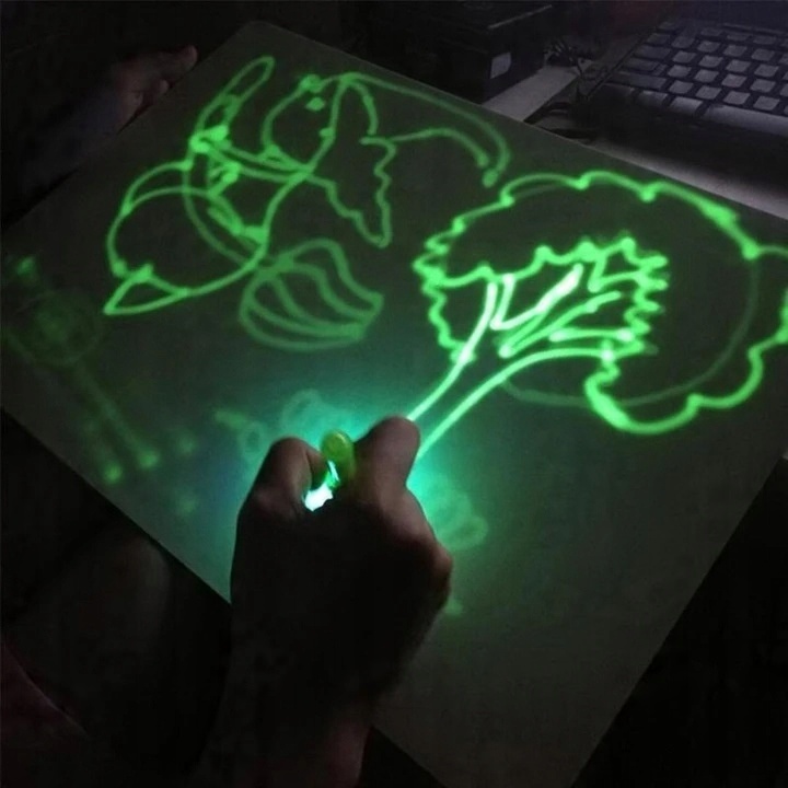 

Magiczna Tablica Do Rysowania Światłem Długopis Uv