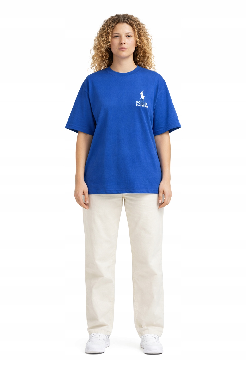 Polo Tričko Ralph Lauren Modré S Kulatým Výstřihem Dámské S I4C