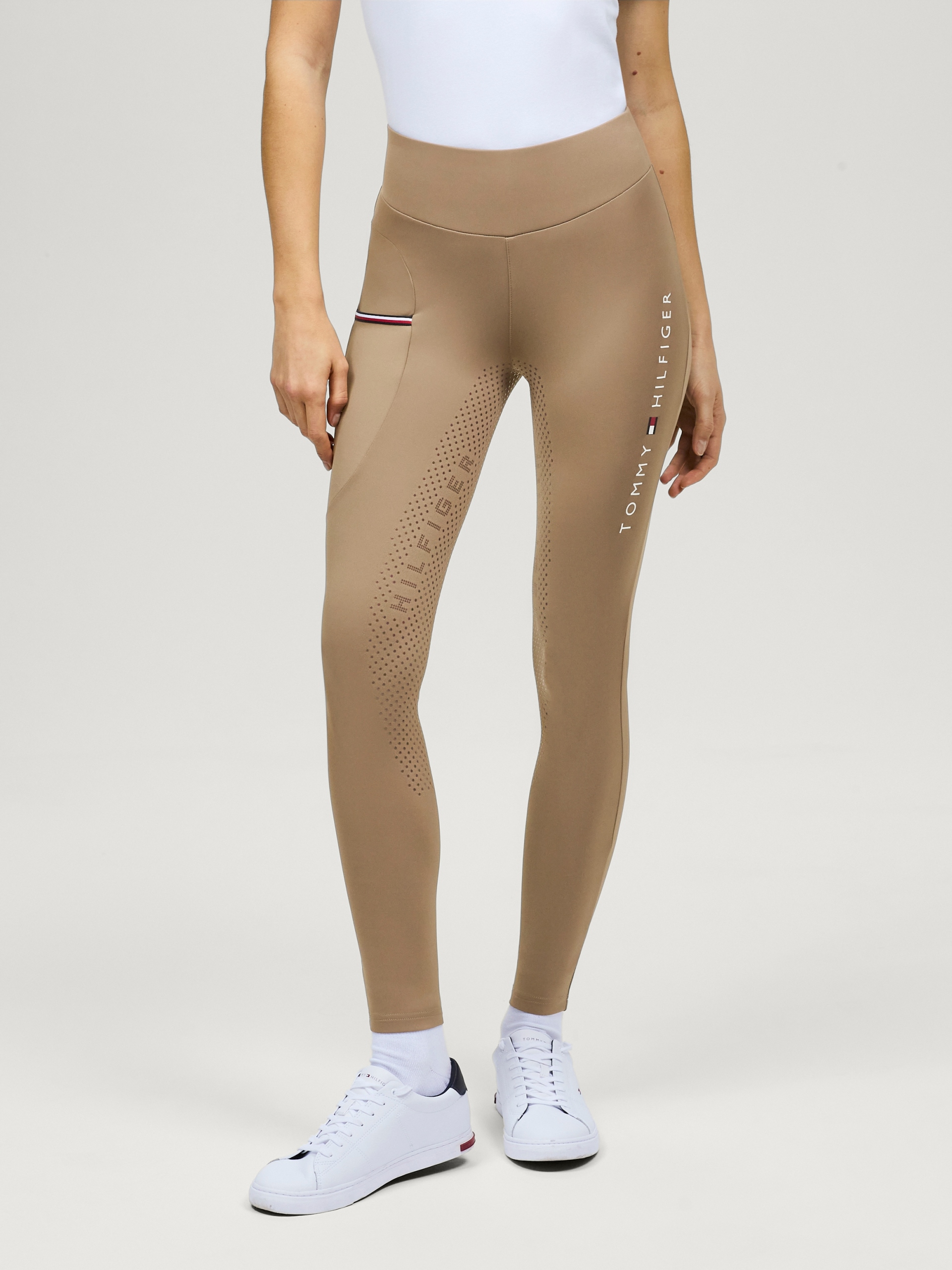 Legginsy Bryczesy damskie Tommy Hilfiger Elmira Full Grip fossil S -36