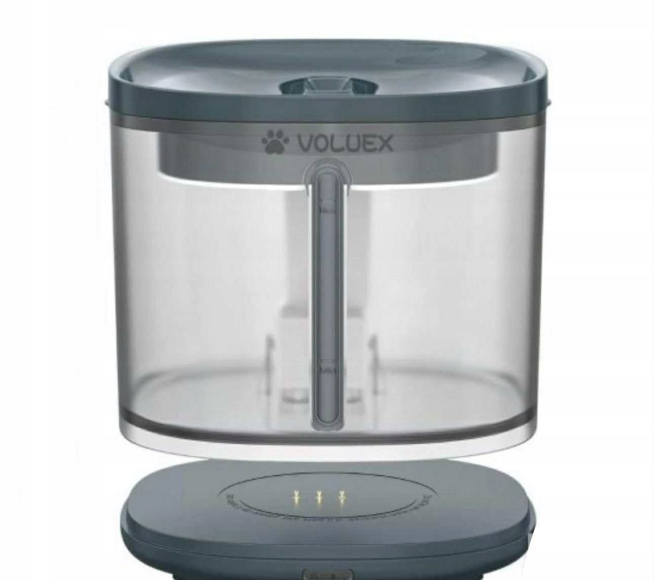 Levně Fontána pro kočky nebo psy o objemu 2,3 l, napájená ze sítě nebo z baterií