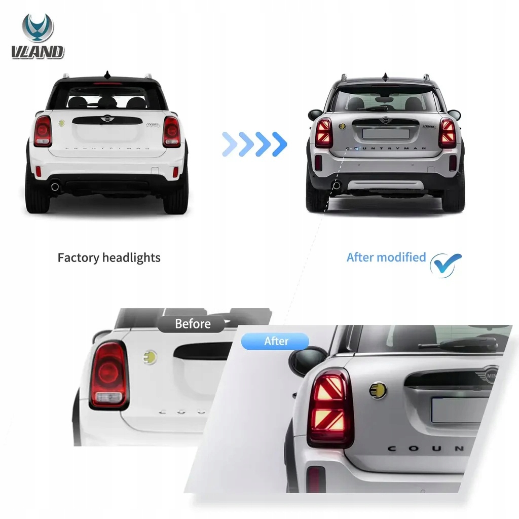 фонарь для MINI COOPER F60 COUNTRYMAN 16-20