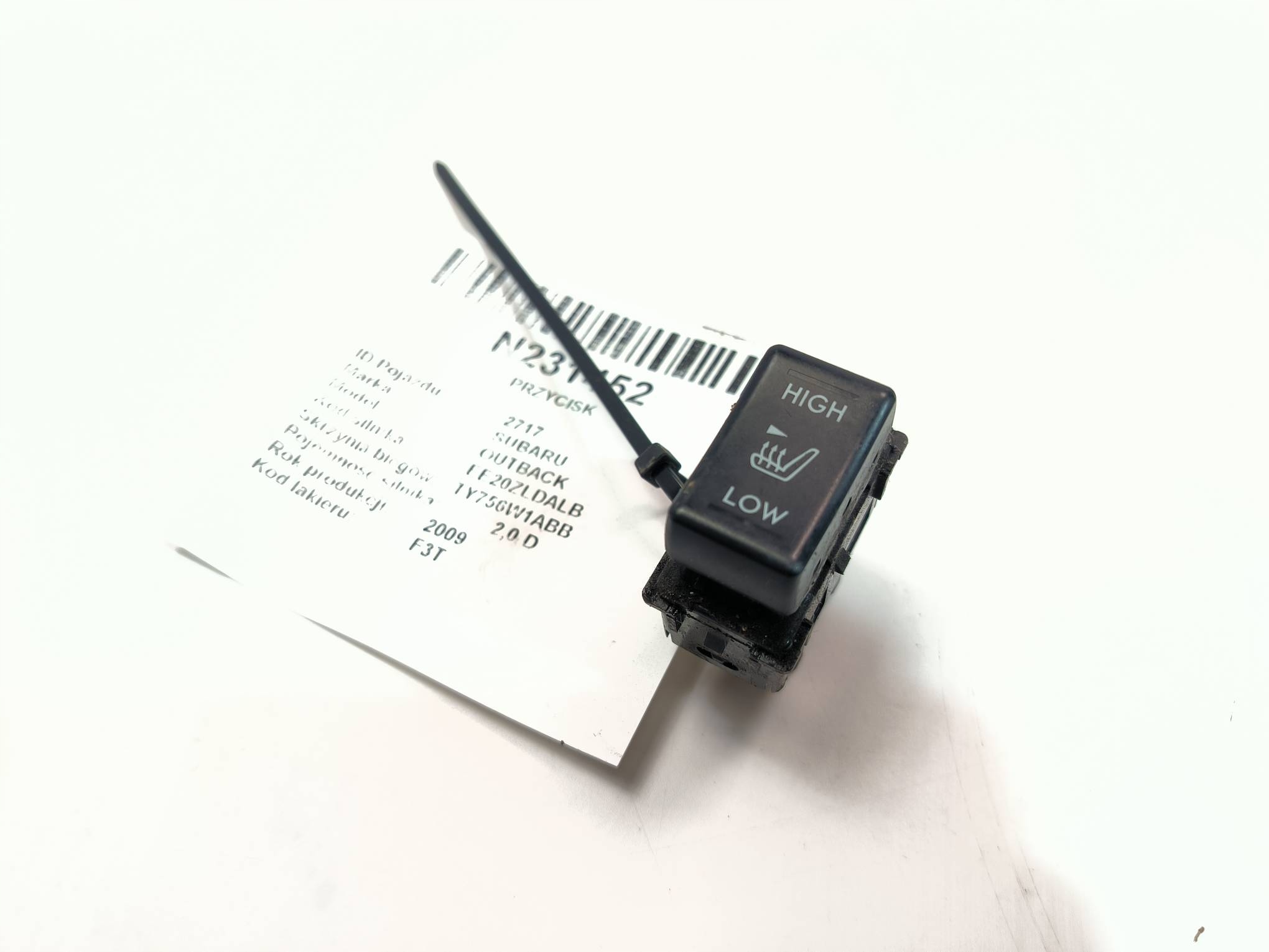 Schalter Hitzung Sitze 9701B SUBARU OUTBACK IV