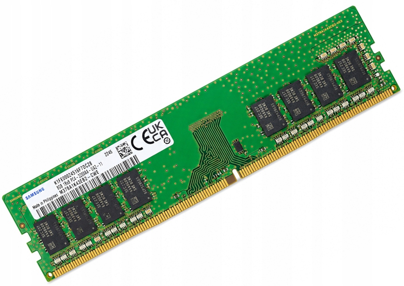 Memória DDR4 Ram Samsung 8 Gb 3200 MHz PC4-3200AA DIMM