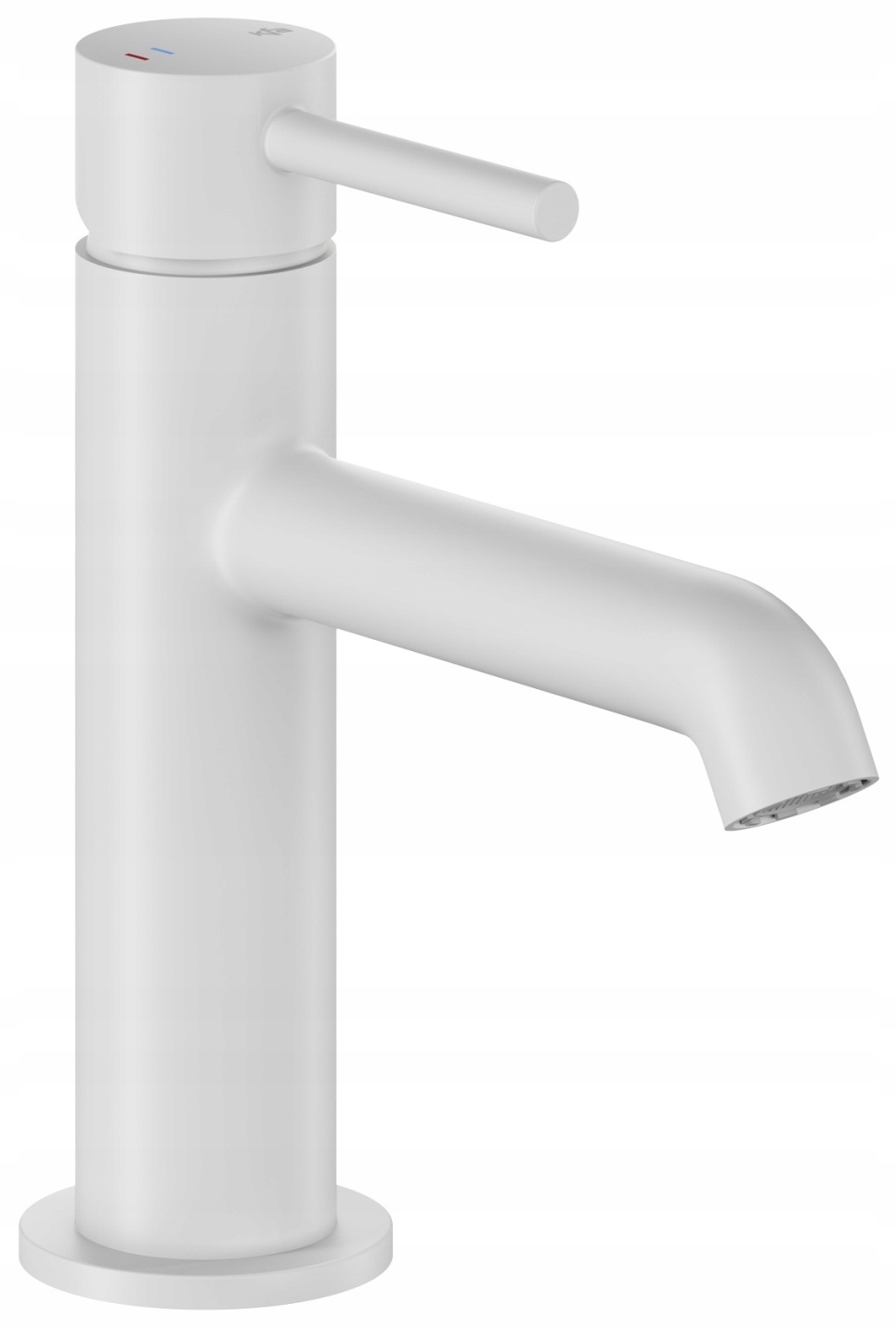 Kfa Stojanková Umývadlová Batéria Mini 25 MM Click Clack, Biela Matná