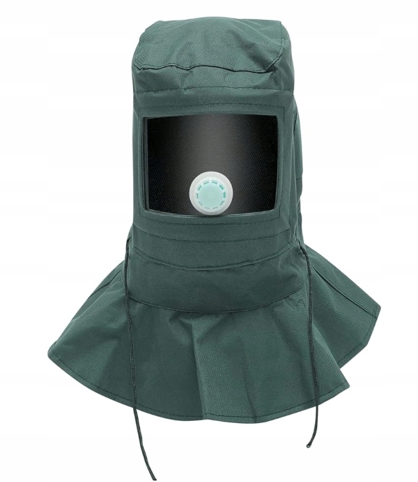 MASKA DO PIASKOWANIA Z KASKIEM HEŁM OCHRONNY Pojemność 1 l