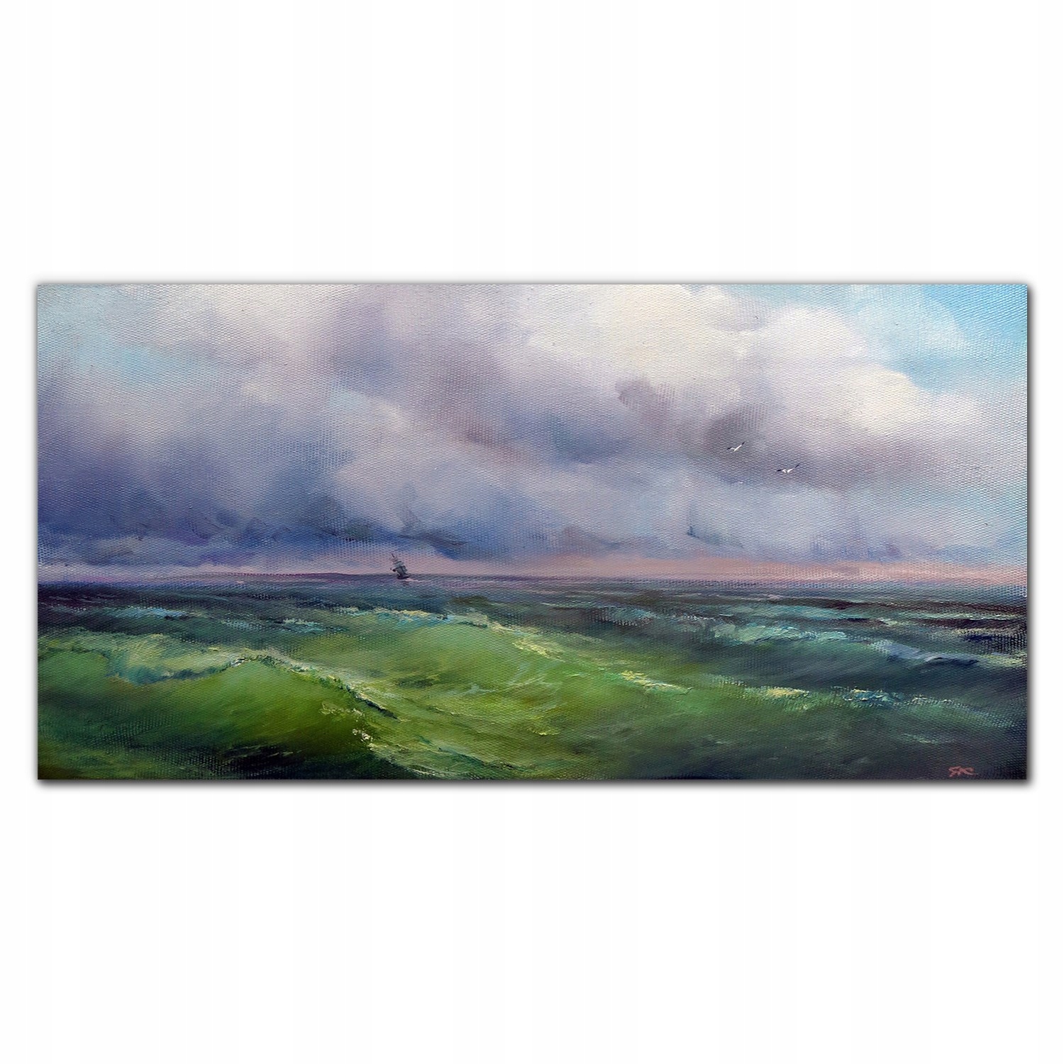 

Fotoobraz na ścianę 120x60 Malarstwo ocean morze