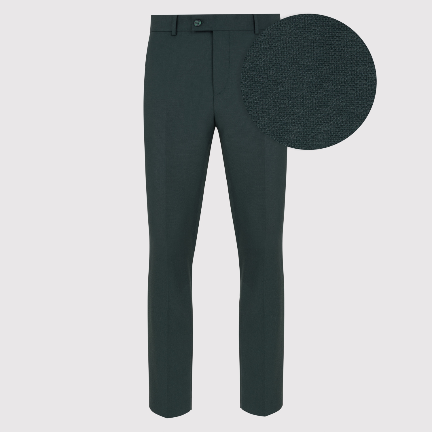 Zelené pánské oblekové kalhoty Pako Lorente vel