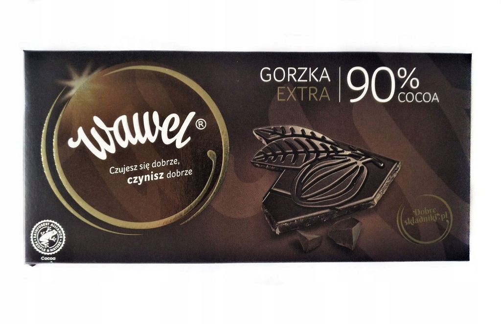 Czekolada Gorzka Extra 90% 90g Wawel
