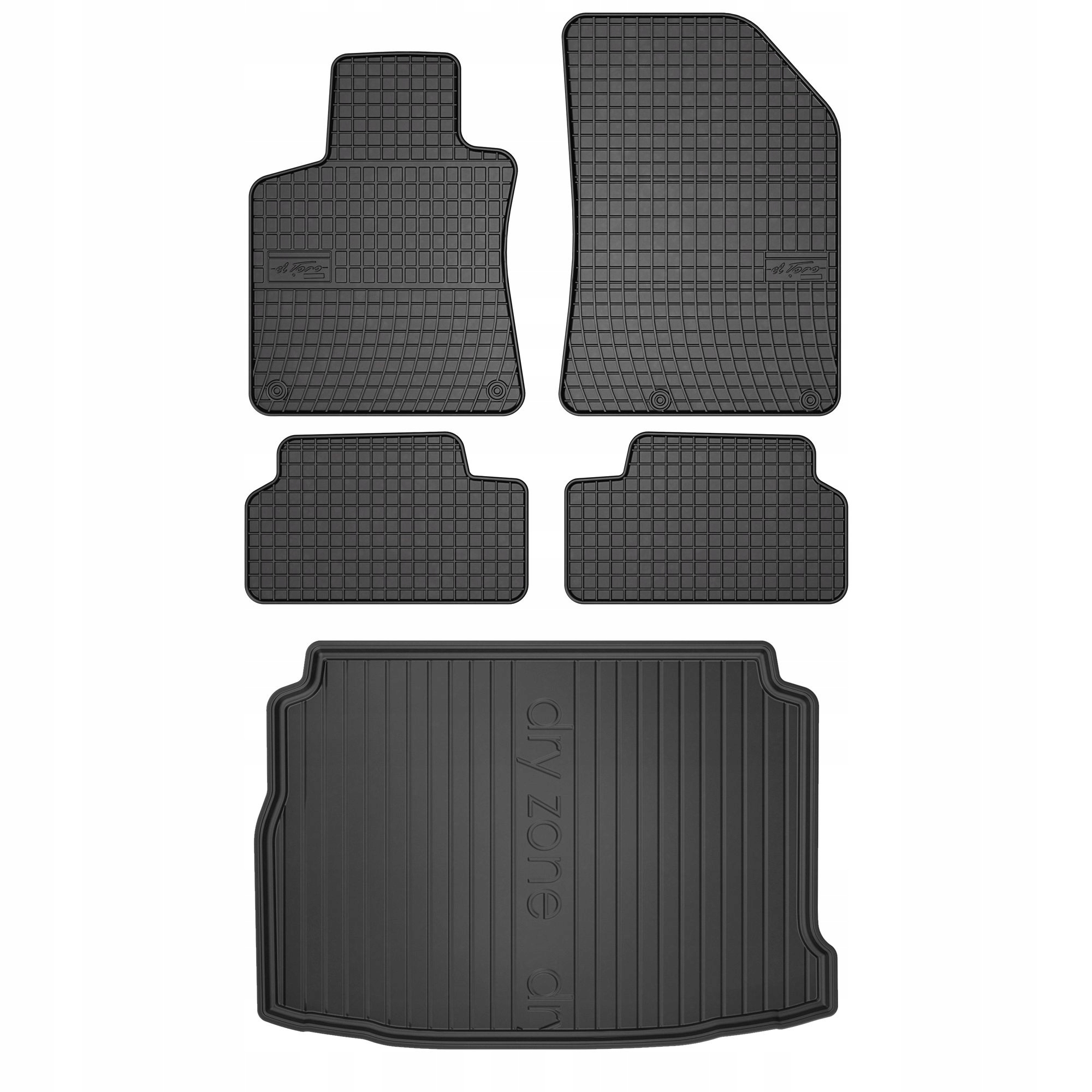 Sada gumových kobercov a rohoží Peugeot 308 II 2013-2021