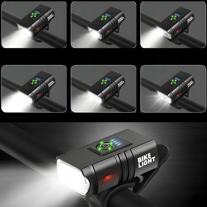 LAMPKI OŚWIETLENIE ROWEROWE LAMPKA LAMPA ROWEROWA PRZEDNIA TYLNA PRZÓD TYŁ Marka Renew Force