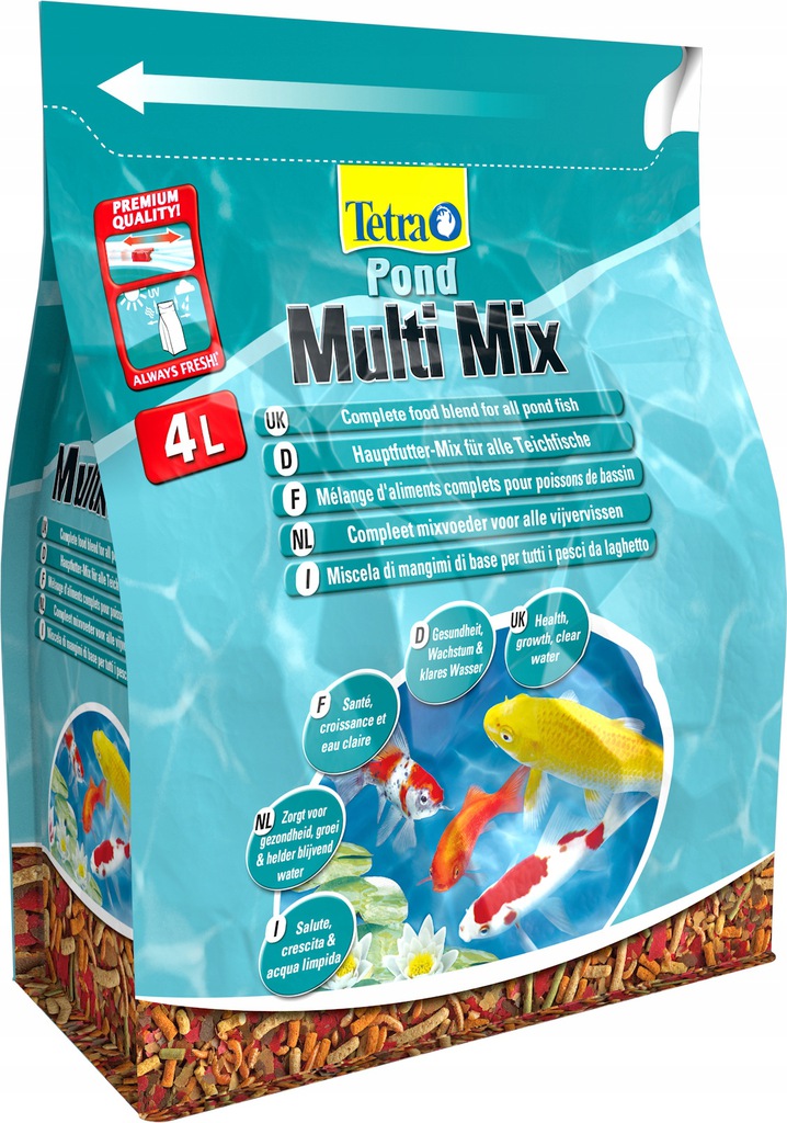 

Tetra Pond MultiMix mieszanka dla ryb stawowych 4l