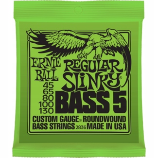 

Struny Ernie Ball Slinky Bass 5-str 45-130 (2836)