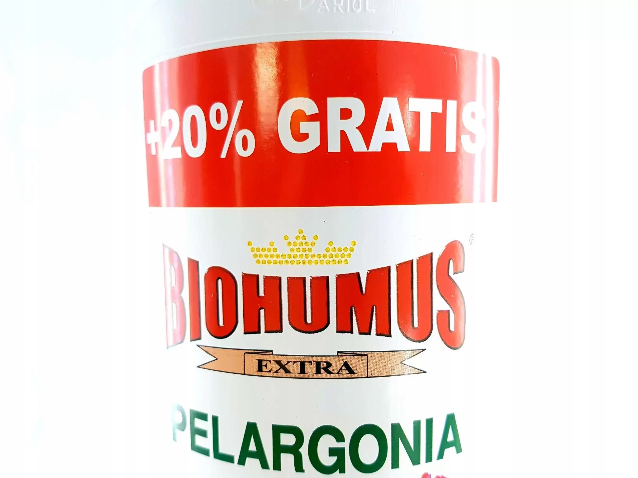 Biohumus Extra1l+20% gratis Nawóz do Pelargonii Zastosowanie do pielęgnacji kwiatów