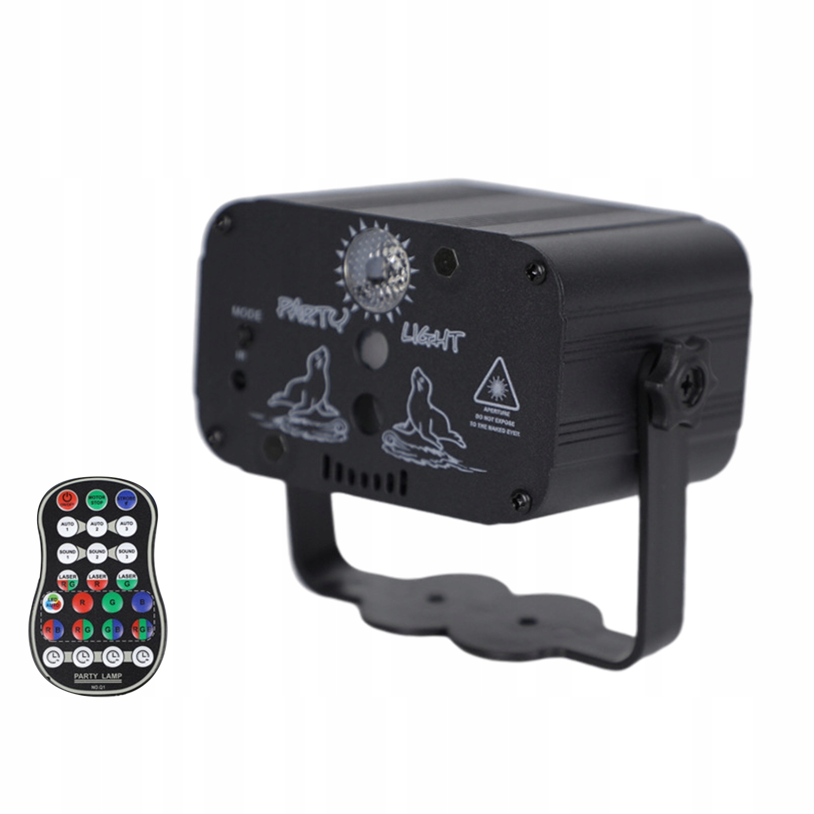 PROJEKTOR LASEROWY DYSKOTEKOWY ?WIAT?A USB LED