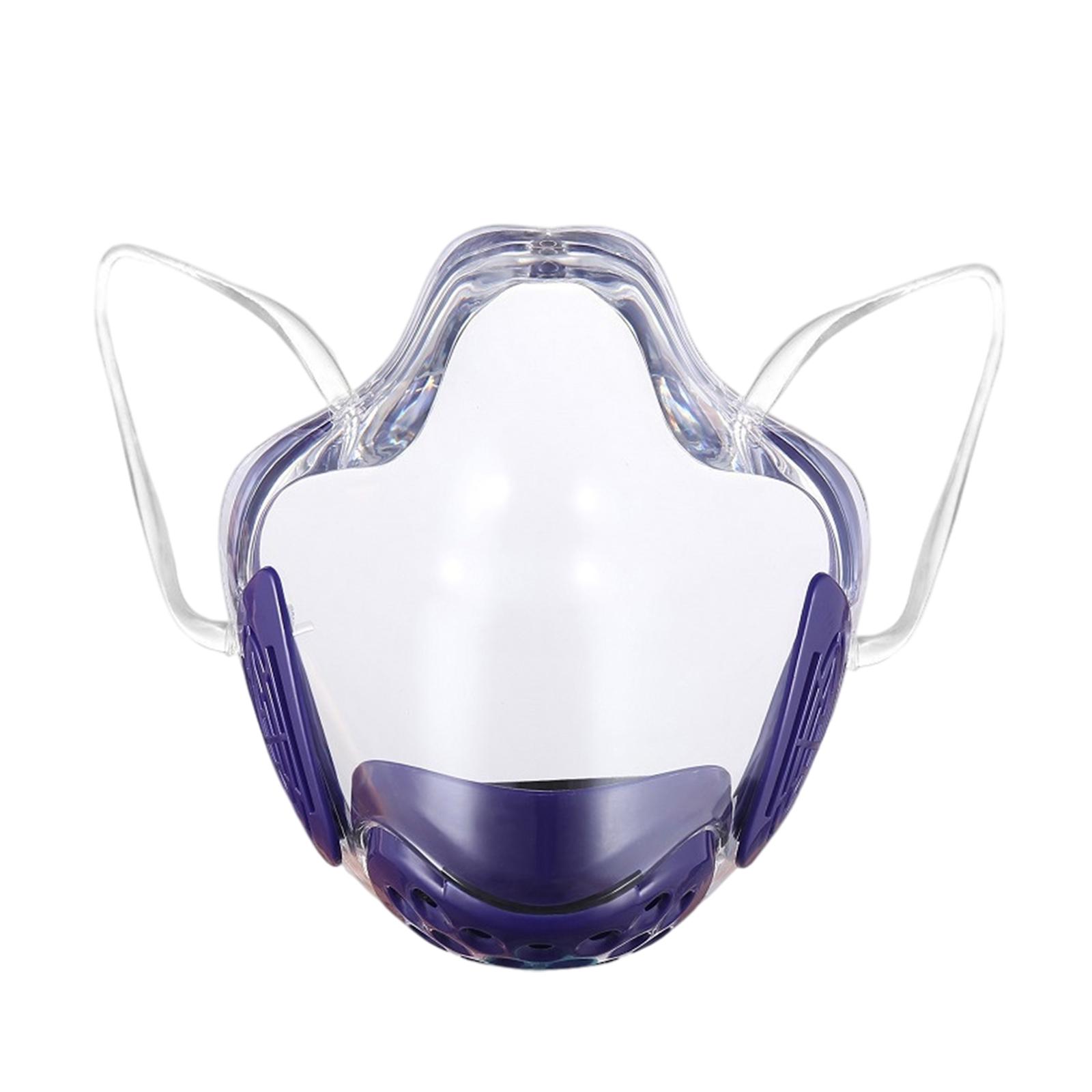 PC Maska na twarz Odporna na kurz osłona twarzy dla koloru fioletowego