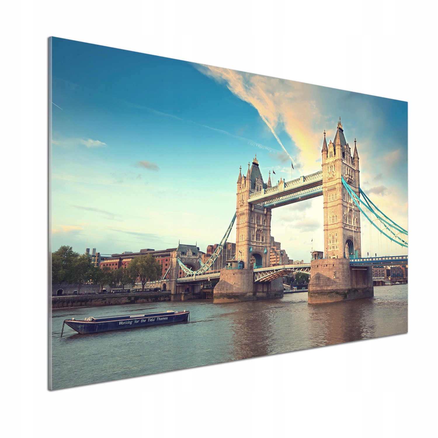Panel lacobel Tower bridge Londýn 100 x 70 cm Lepidlo