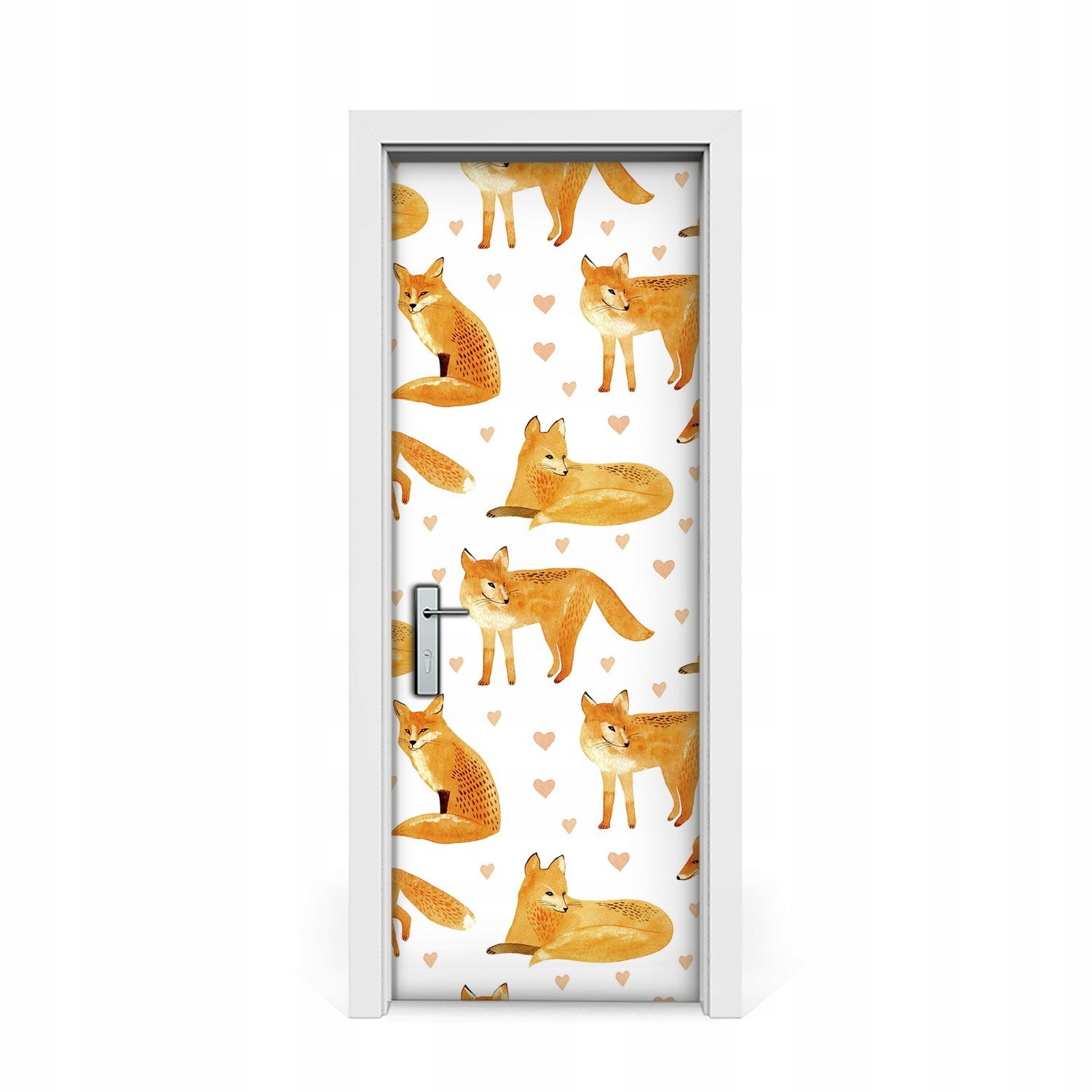 

Fototapeta nalepka na drzwi Lisy 75x205