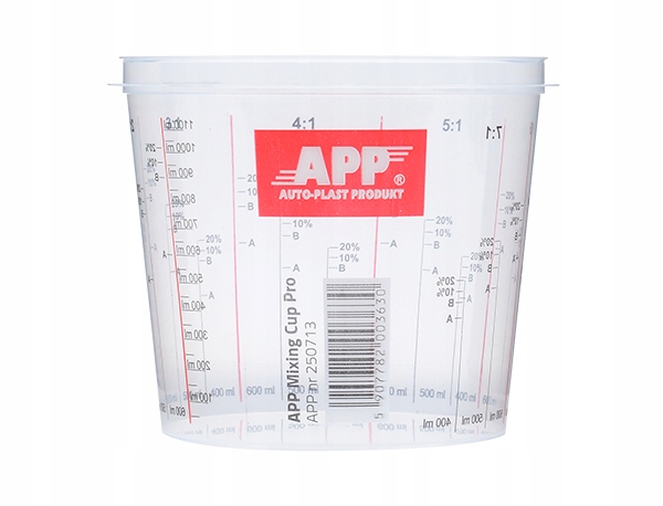 App Mixing Cup 2.0 Kubek do Lakieru z Przykrywką 1100ml 1szt