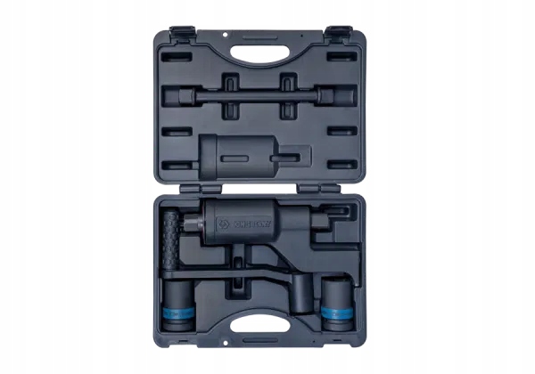 WZMACNIACZ MOMENTU ODKRĘCANIA 1", PRZEŁOŻENIE 47:1 + NASADKI 32 i 33mm King