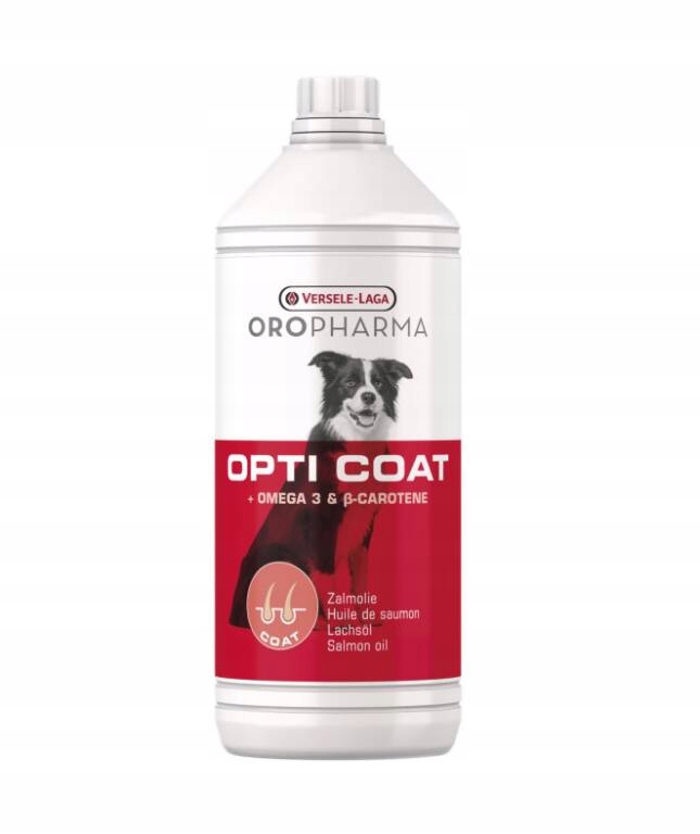Levně VL-Oropharma Opti Coat 1 l – lososový olej, omega-3 & B-karoten