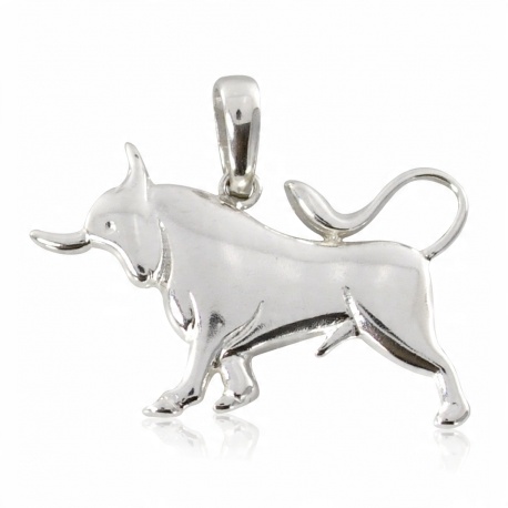 

Duży Wisiorek Znak Zodiaku Byk Srebro 925