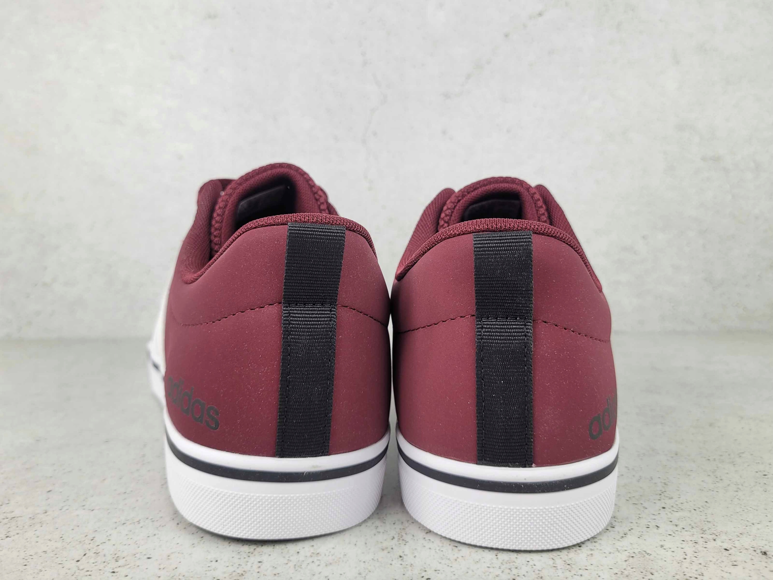 ADIDAS VS PACE 2.0 ID8199 BUTY MĘSKIE TRAMPKI TENISÓWKI BORDOWE Odcień bordowy