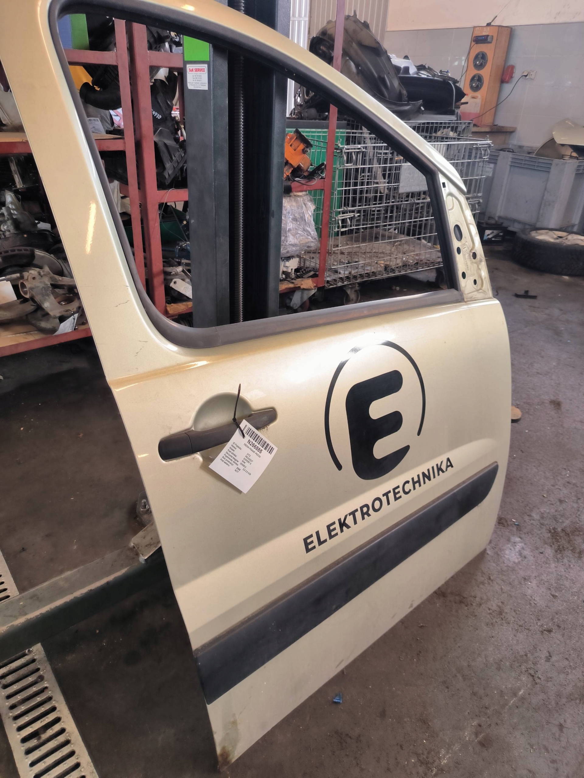 door right front KCY PEUGEOT EXPERT II