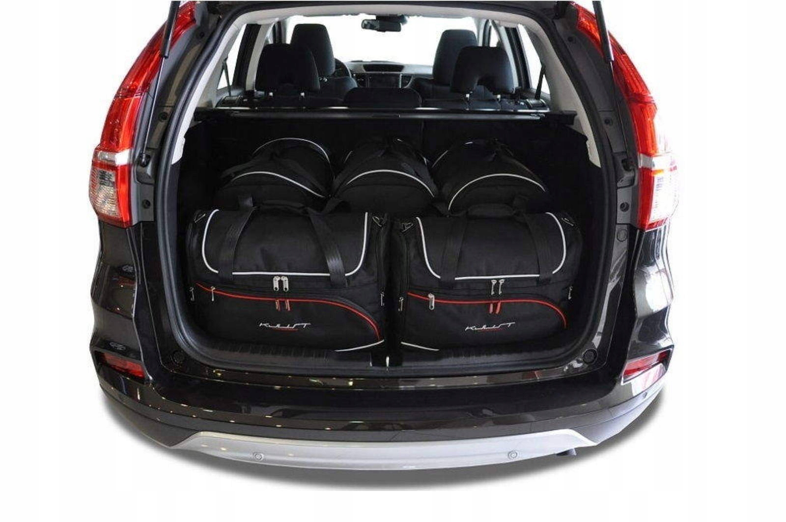J&j Automotive Sada 5ks cestovných tašiek Aero pre Honda Cr-v 2012-2018