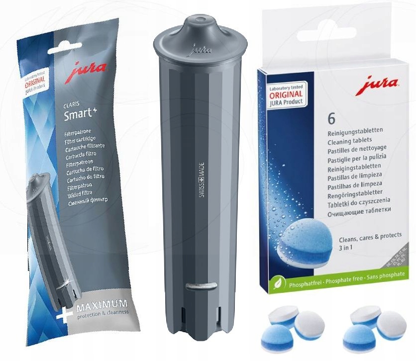 

Filtr Wody Jura Claris Smart+ Tabletki Czyszczące