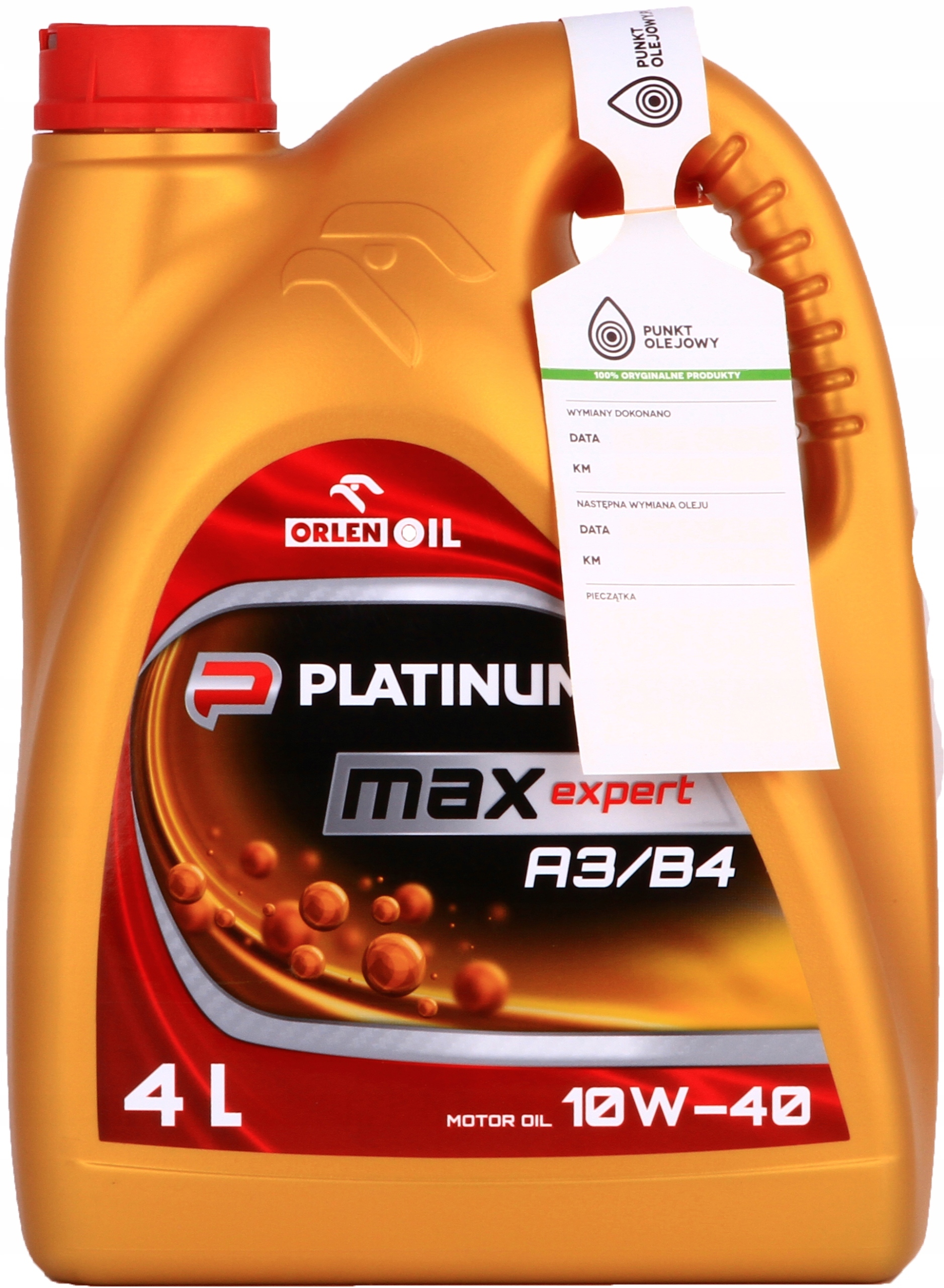 

Orlen Platinum Max Expert A3/B4 10W40 4L