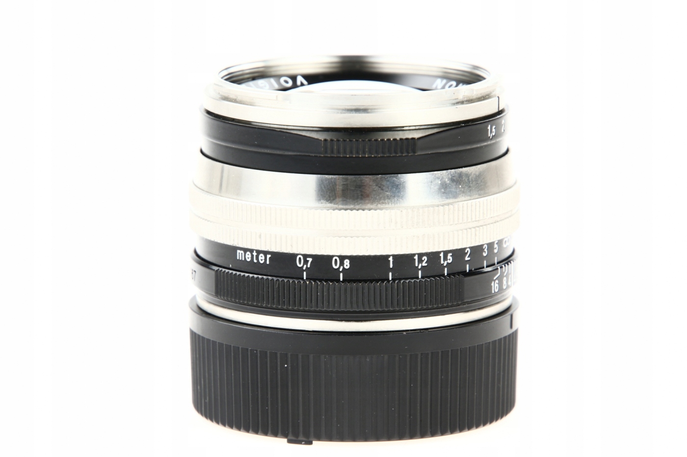 Voigtlander 50mm F1.5 Nokton II Leica M-SC Niklowy EAN (GTIN) 4002451003353