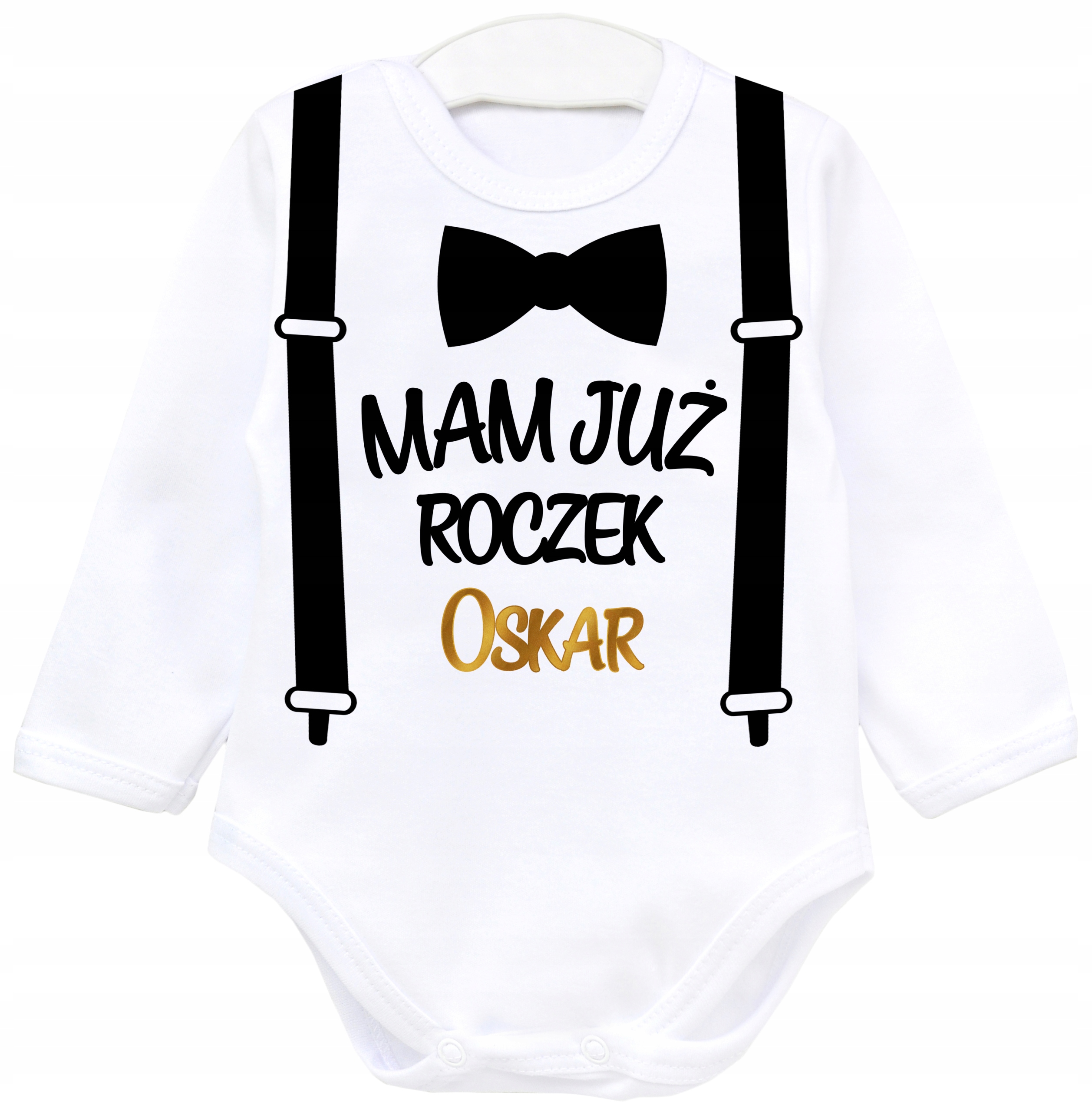

Body dł rękaw Urodziny Mam już roczek Imię r. 80