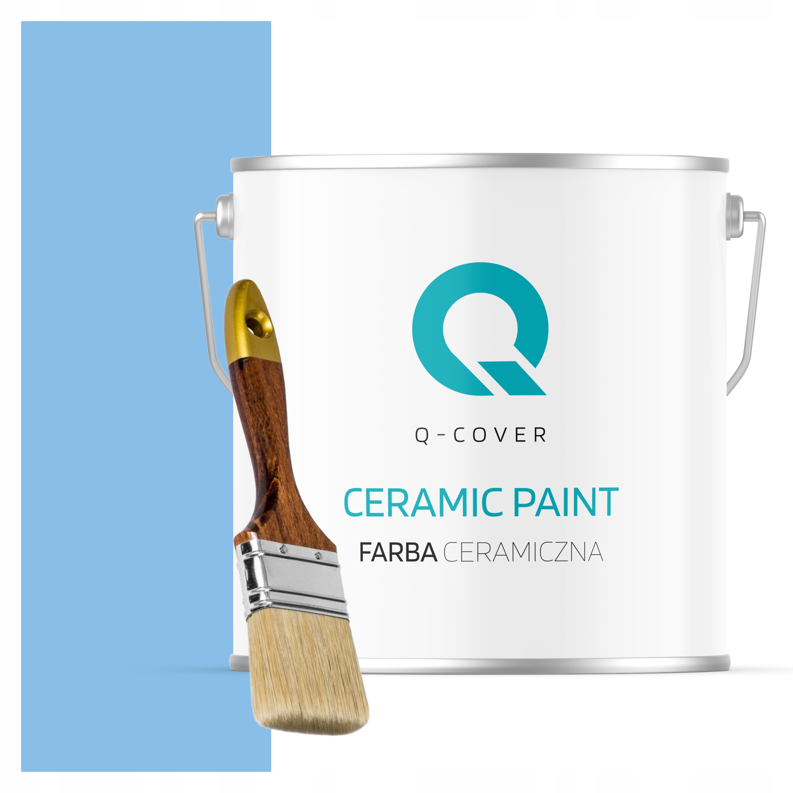 Keramická Farba Na Stenu Kráľovská Modrá H0141 5L Mat Výrobca Štetec