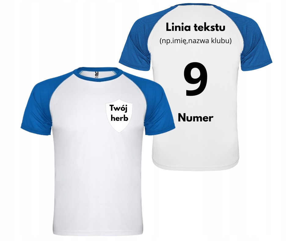 Sada 10 sportovních polyesterových triček s vaším potiskem