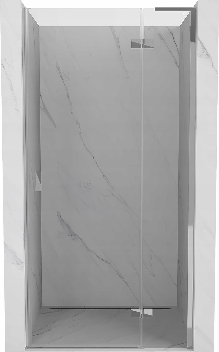 Mexen Mist-H L Pravé Sprchové Dveře 70cm, Transparent, Chrom