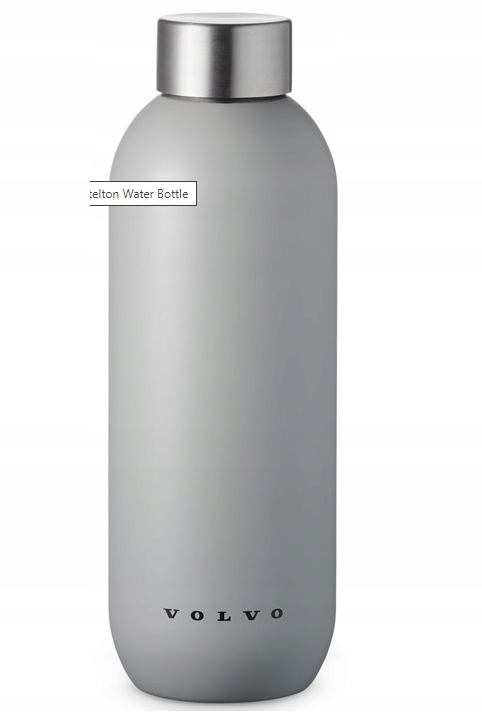 Volvo fľaša na vodu 600 ml, šedá