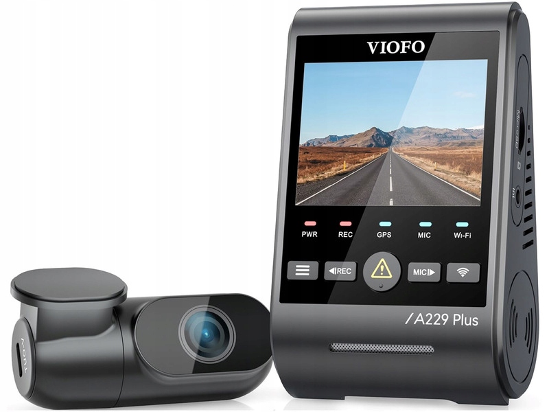 Wideorejestrator Viofo A229 Plus kamera tylna