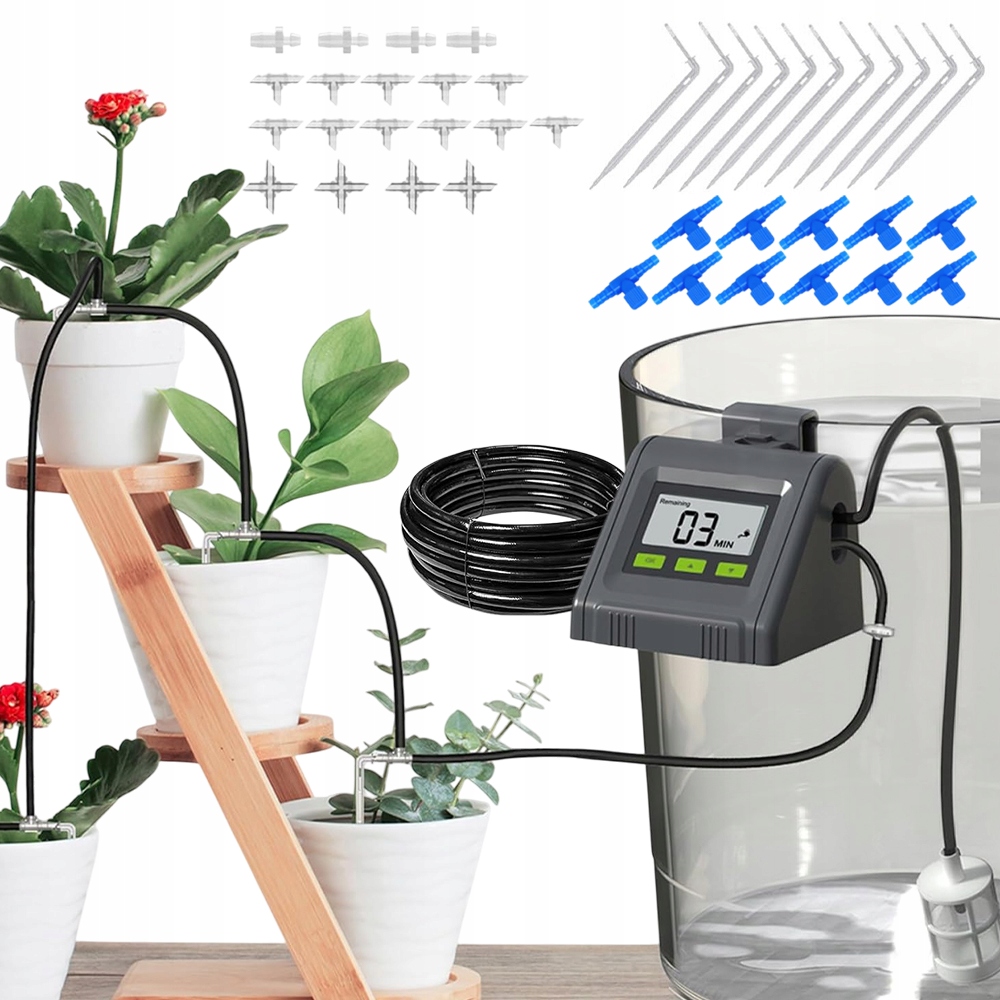 Automatický Led Systém Zavlažování Rostlin, Nastavitelný Časovač Pro Zahradní Dům