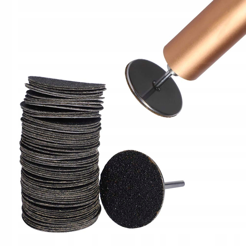 PODODISC TARCZA DYSK PEDICURE + NAKŁADKI MIX 50SZT