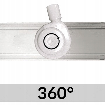 Odpływ liniowy Schedpol Base-Low 90 cm - Plate Głębokość 6.5 mm