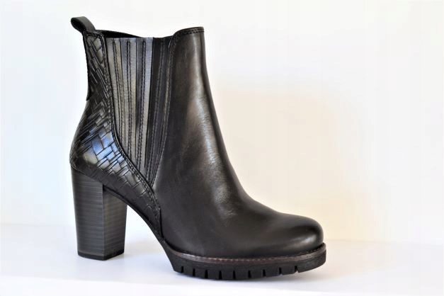 Marco Tozzi 25823-27 Kotníkové boty Kotníkové Boty Černé Black Antic Velikost VEL.40