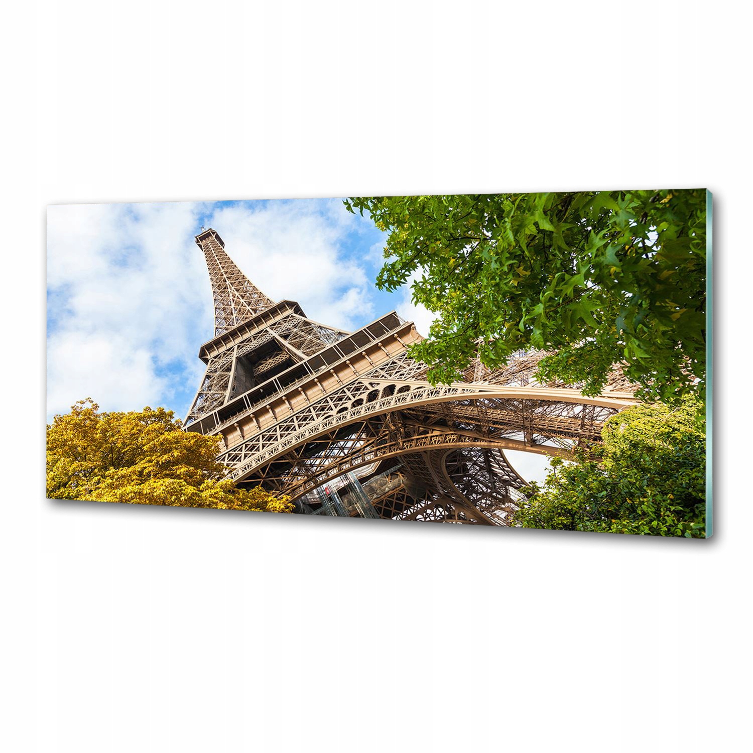 Panel do kuchyne Eiffelova veža Paríž 125x50 Lepidlo