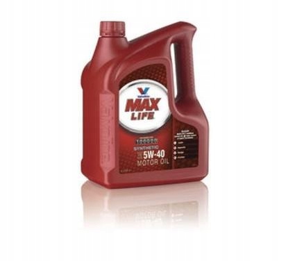 

Synt Olej Valvoline Maxlife 5W40 4L