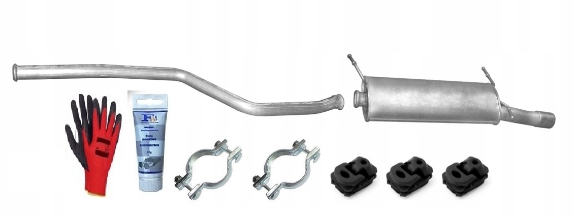 Citroen Xsara 2.0 HDi 66 kW 2002-2004 Hatchback Trubka Tlumič bonus