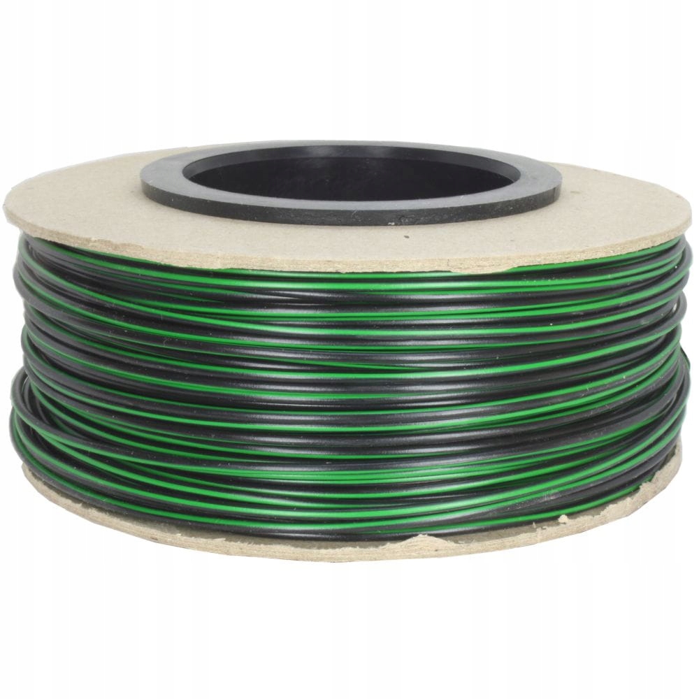 Kábel Flry-b 1,5 mm² čierno-zelený 100 m