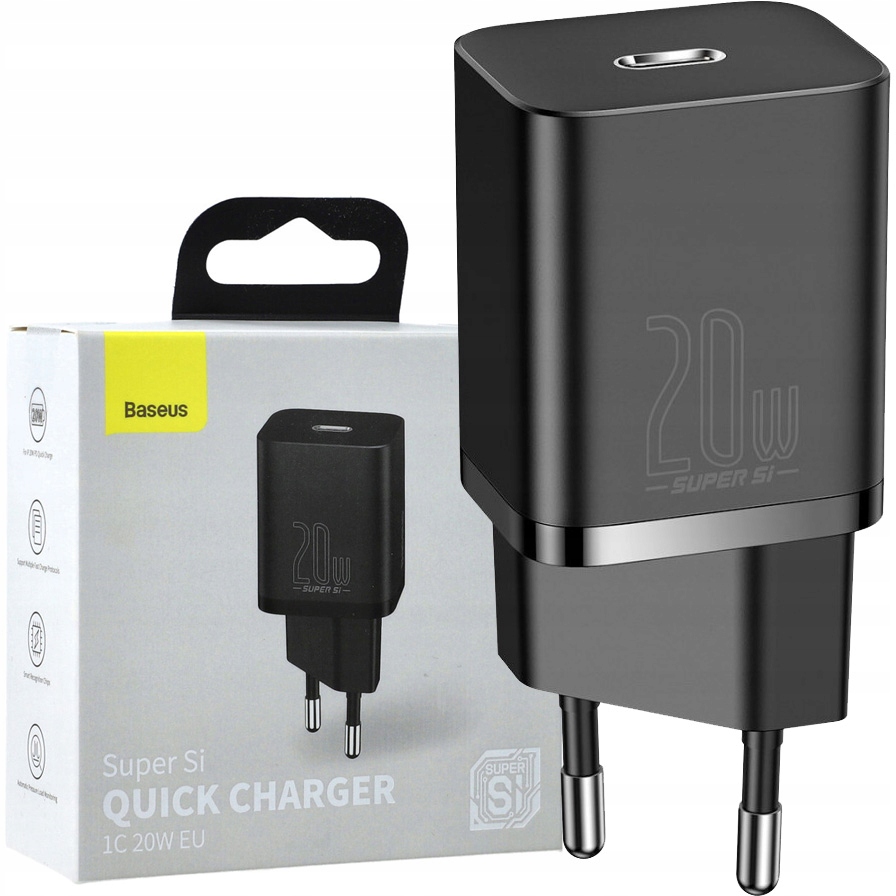 

Ładowarka sieciowa Baseus Si, Usb-c 3A 20W