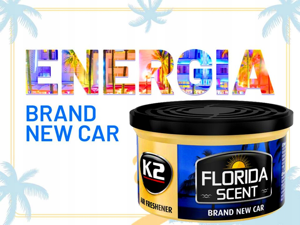 K2 FLORIDA ZAPACH NOWY SAMOCHÓD REGULACJA INTENS Rodzaj żele