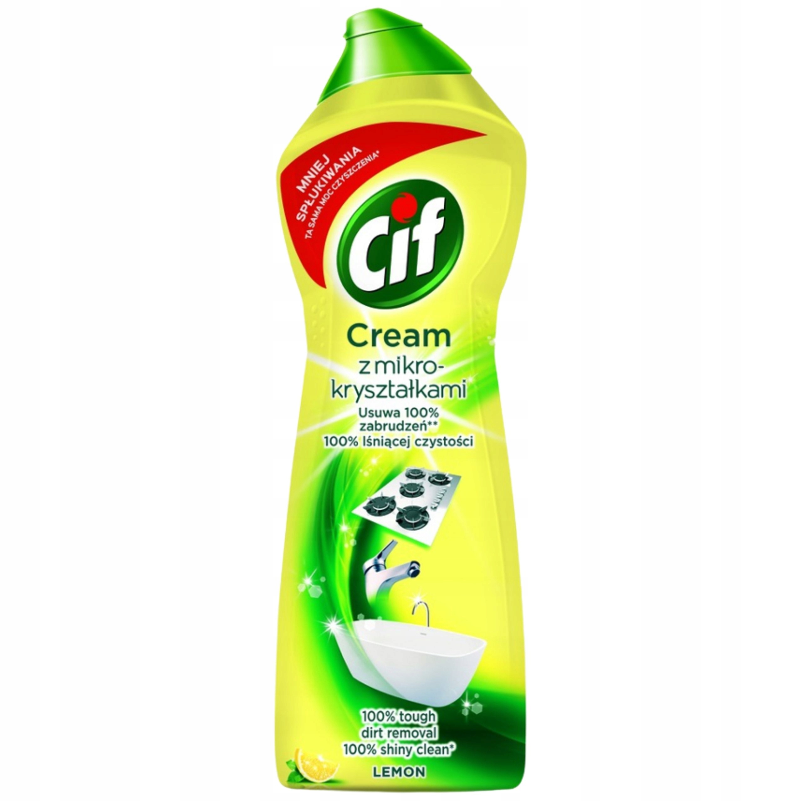 

Cif Cream Lemon mleczko do czyszczenia 750 ml
