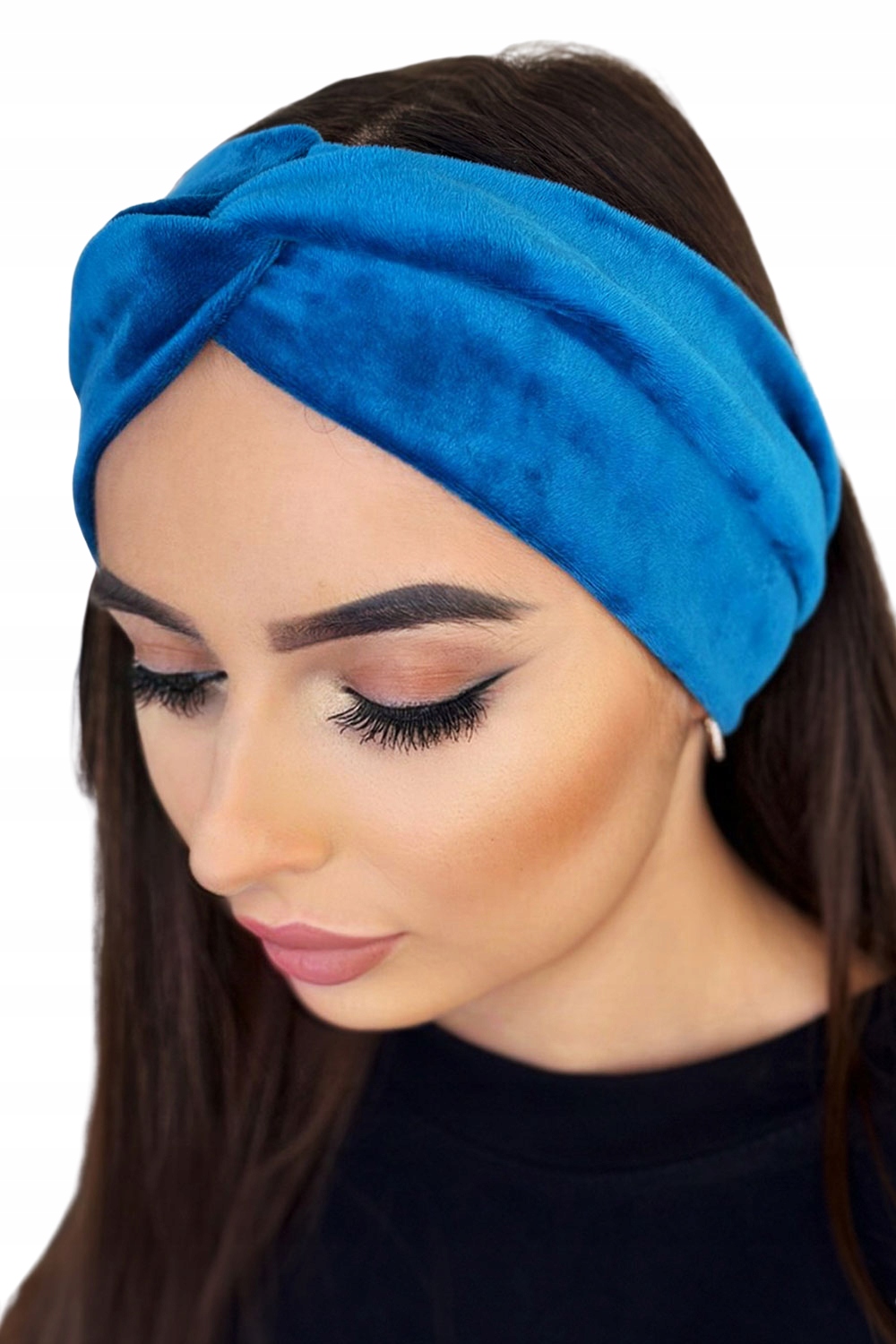 Milá Velurová Čelenka Shelli Modrá, Univerzální